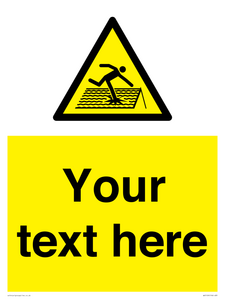 Custom Figure on Roof Sign